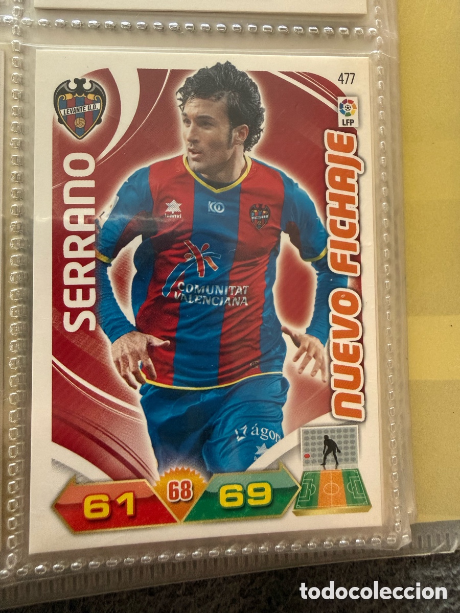 Cromos de Futebol: ADRENALYN XL. 2011-12. SERRANO ( Levante). NUEVO FICHAJE
