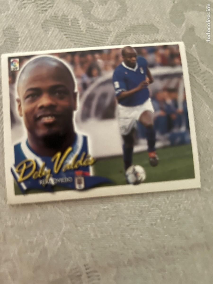 Figurine di Calcio: DELY VALDES OVIEDO BAJA SIN PEGAR LIGA ESTE 2000/01