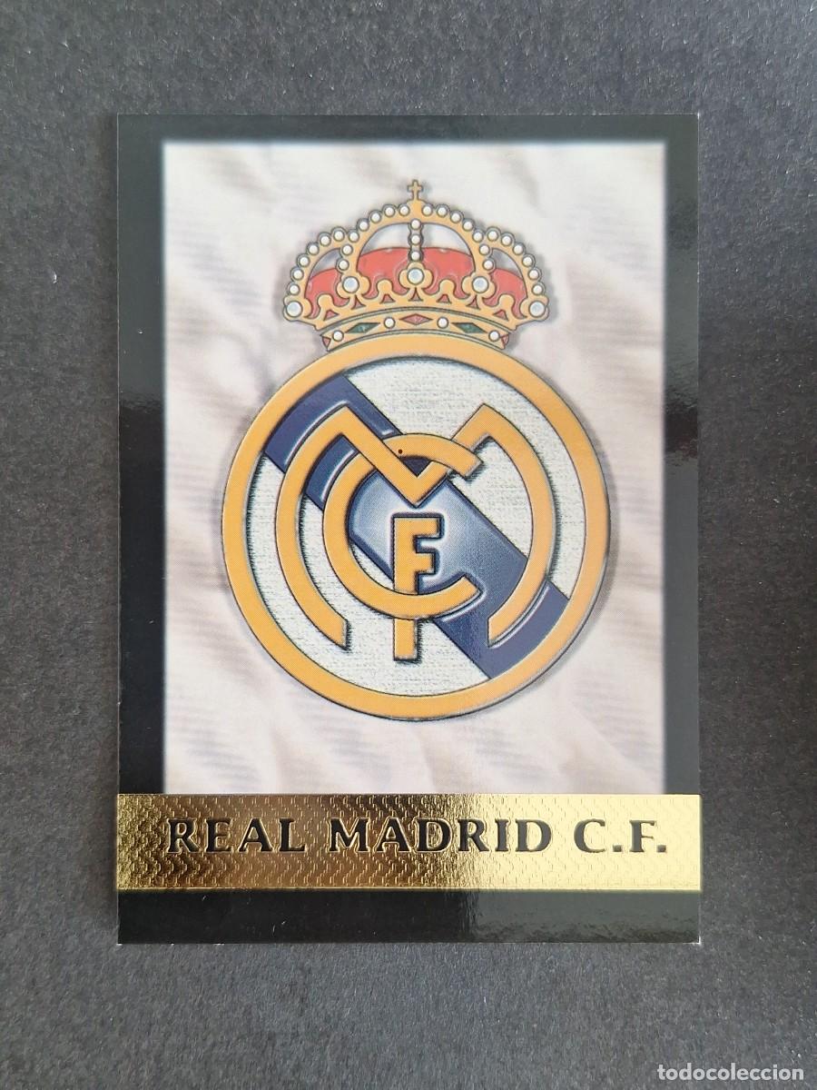 Cromos de f&uacute;tbol: L1 ESCUDO REAL MADRID 19 MUNDICROMO LAS FICHAS DE LA LIGA 2000 99 00