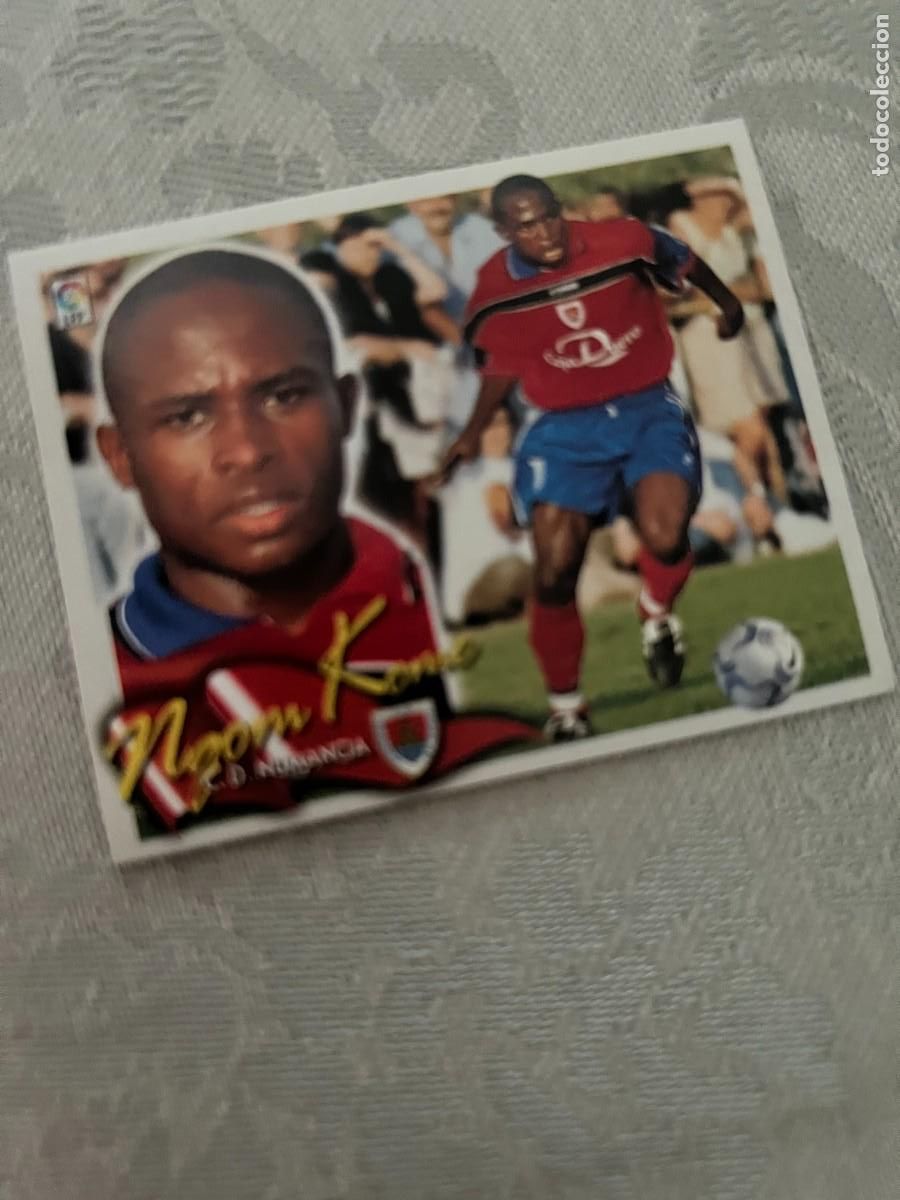 Cromos de Futebol: NGONG KOME NUMANCIA BAJA SIN PEGAR LIGA ESTE 2000/01
