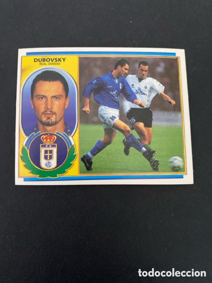 Fu&szlig;ball-Sticker: Cromo liga 96/97 Real Oviedo nunca pegado