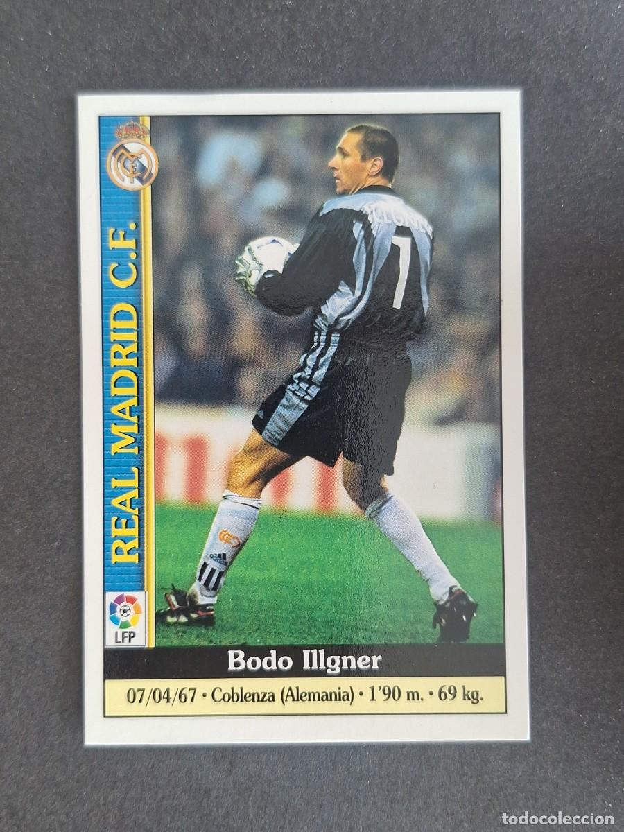 Fußball-Sticker: L1 ILLGNER REAL MADRID 21 MUNDICROMO LAS FICHAS DE LA LIGA 2000 99 00