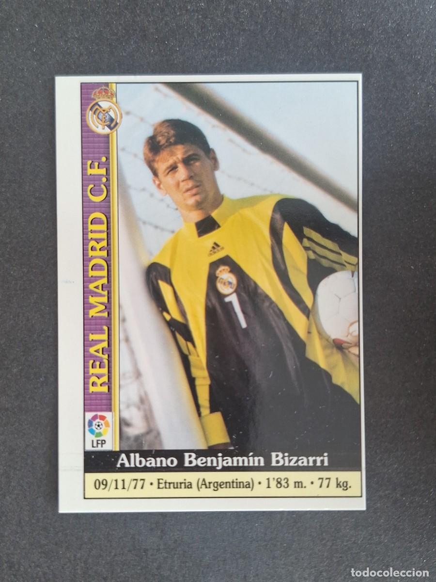 Cromos de f&uacute;tbol: L1 BIZARRI REAL MADRID 22 MUNDICROMO LAS FICHAS DE LA LIGA 2000 99 00