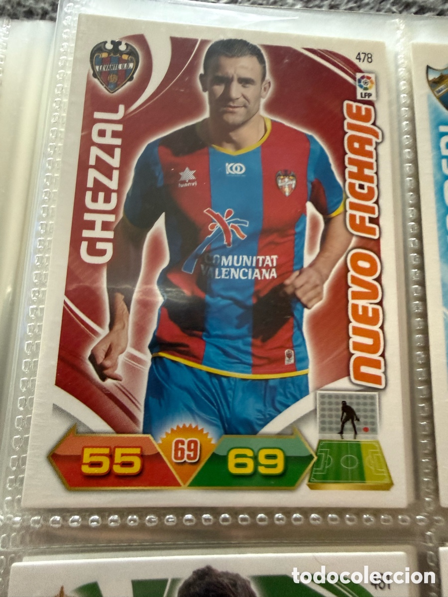 Cromos de f&uacute;tbol: ADRENALYN XL. 2011-12. GHEZZAL ( Levante ) NUEVO FICHAJE