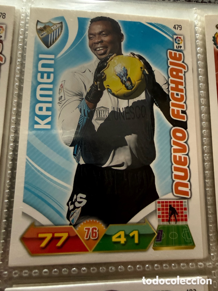 Fu&szlig;ball-Sticker: ADRENALYN XL. 2011-12. KAMENI ( Espanyol). NUEVO FICHAJE