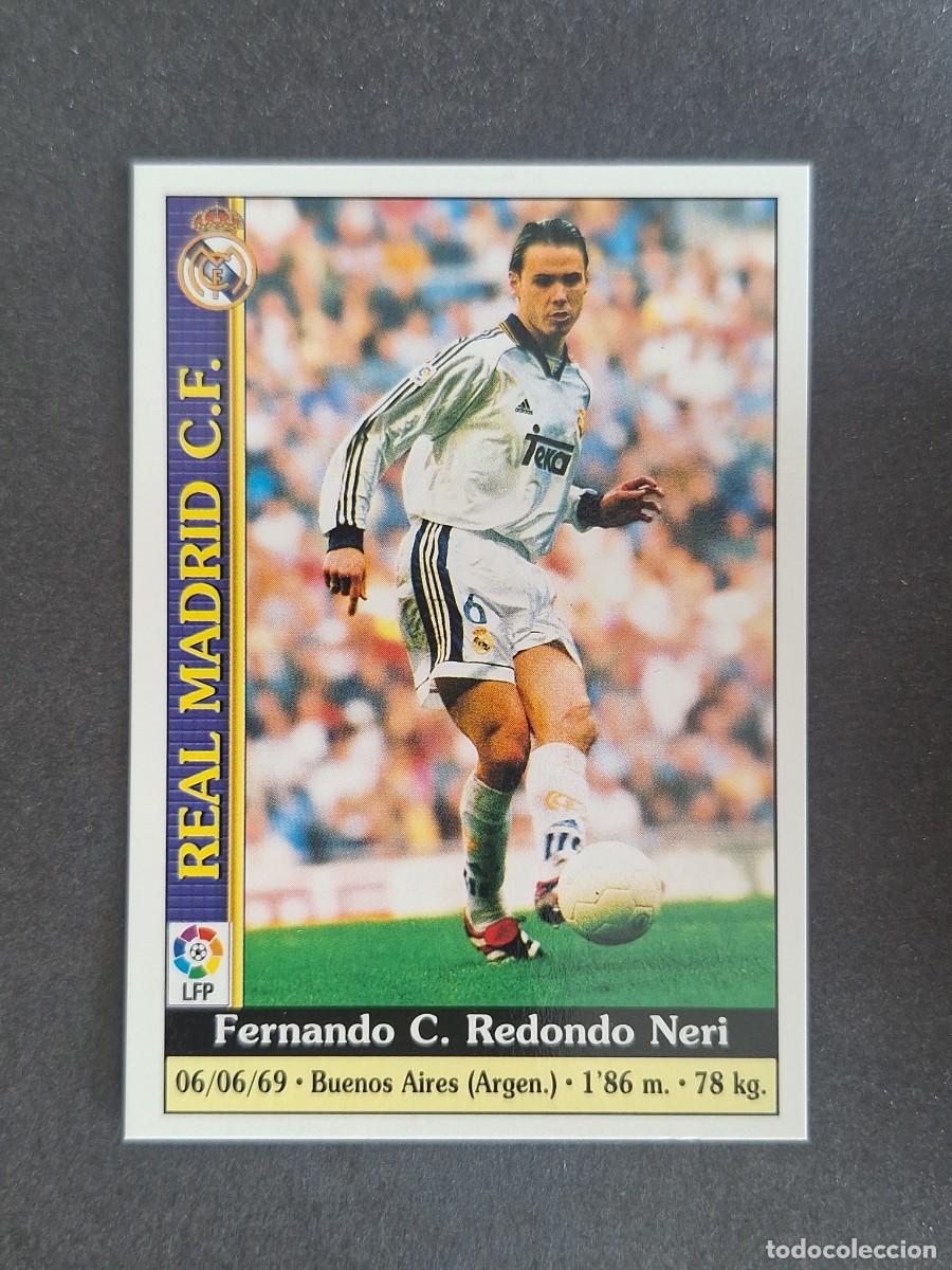 Fu&szlig;ball-Sticker: L1 REDONDO REAL MADRID 27 MUNDICROMO LAS FICHAS DE LA LIGA 2000 99 00