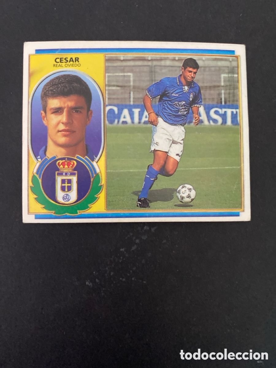 Figurine di Calcio: Cromo liga 96/97 Real Oviedo nunca pegado