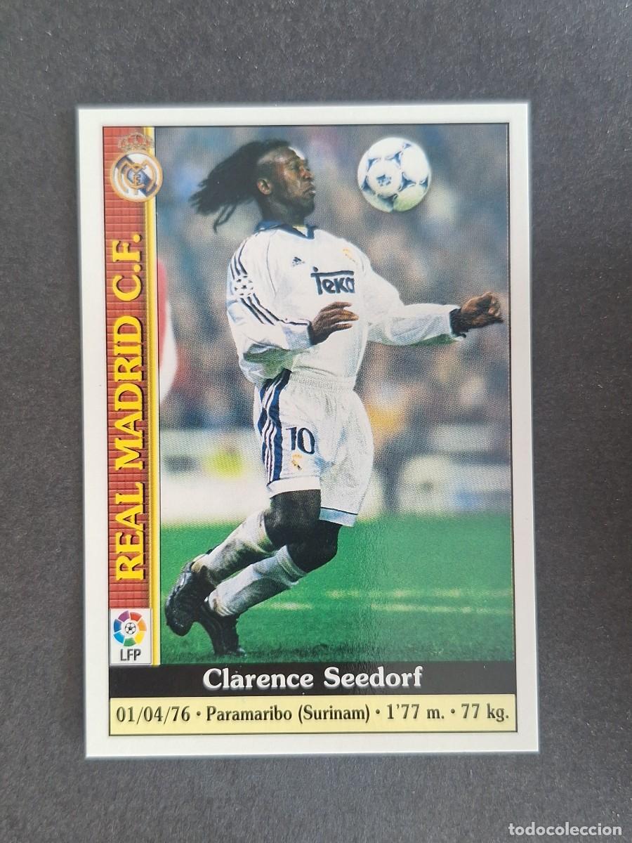Figurine di Calcio: L1 SEEDORF REAL MADRID 32 MUNDICROMO LAS FICHAS DE LA LIGA 2000 99 00