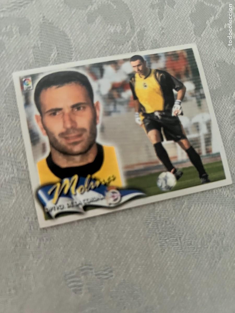 Cromos de f&uacute;tbol: MOLINA DEPORTIVO FICHAJE 13 SIN PEGAR LIGA ESTE 2000/01