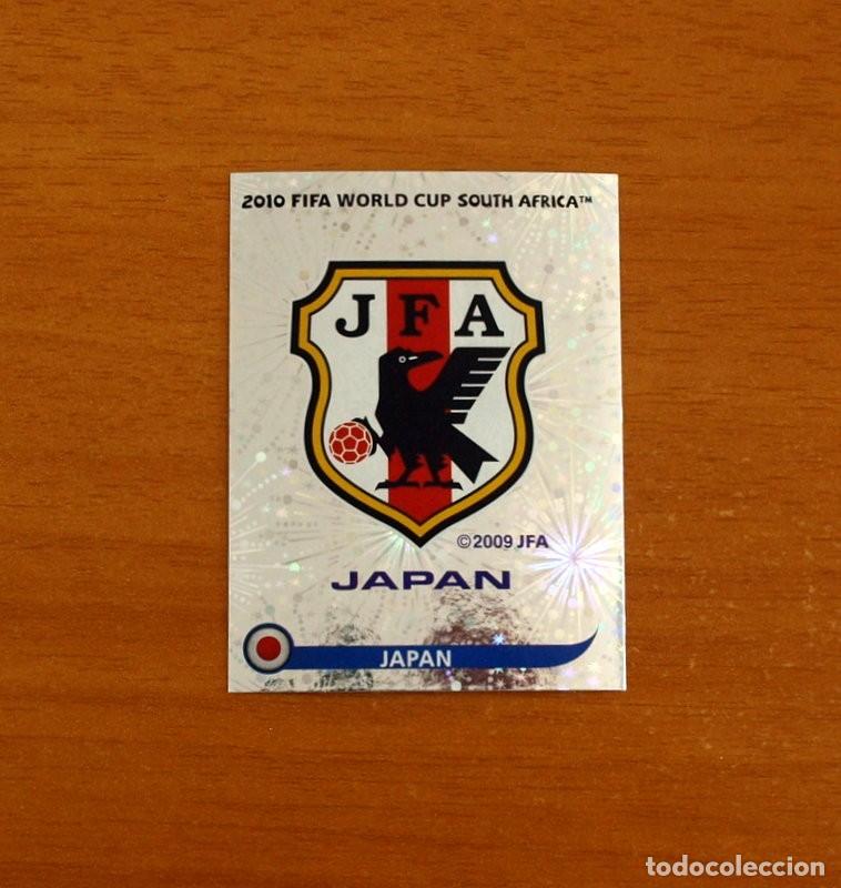 Cromos de f&uacute;tbol: Jap&oacute;n -N&ordm; 373 Escudo -Mundial South Africa 2010 FIFA World Cup-Panini -Nunca Pegado