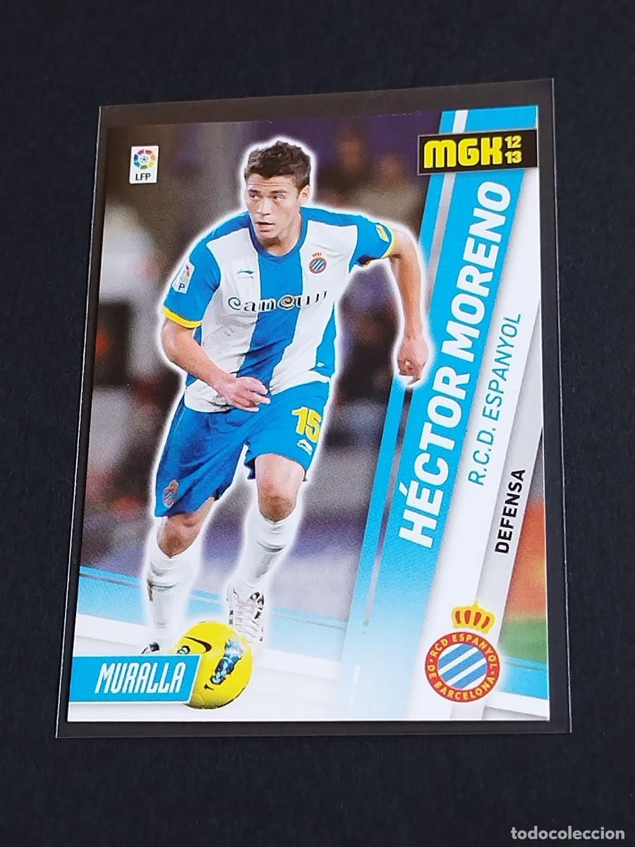 Cromos de f&uacute;tbol: H&Eacute;CTOR MORENO #114 RCD ESPANYOL - PANINI MEGACRACKS LA LIGA 2012 2013 - MGK 12 13 CROMO FUTBOL
