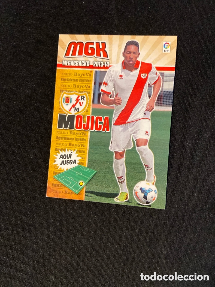 Cromos de f&uacute;tbol: MOJICA 263 (RAYO VALLECANO)