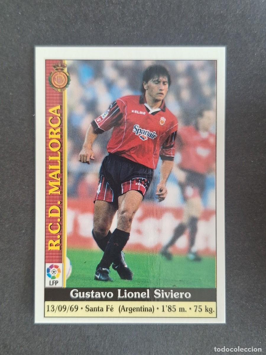 Cromos de f&uacute;tbol: L1 SIVIERO R. C. D. MALLORCA 42 MUNDICROMO LAS FICHAS DE LA LIGA 2000 99 00