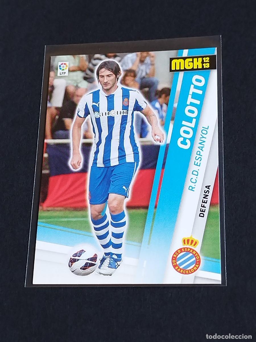Cromos de f&uacute;tbol: COLOTTO #115 RCD ESPANYOL - PANINI MEGACRACKS LA LIGA 2012 2013 - MGK 12 13 CROMO FUTBOL