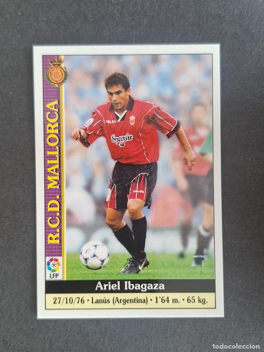 Figurine di Calcio: L1 IBAGAZA R. C. D. MALLORCA 44 MUNDICROMO LAS FICHAS DE LA LIGA 2000 99 00