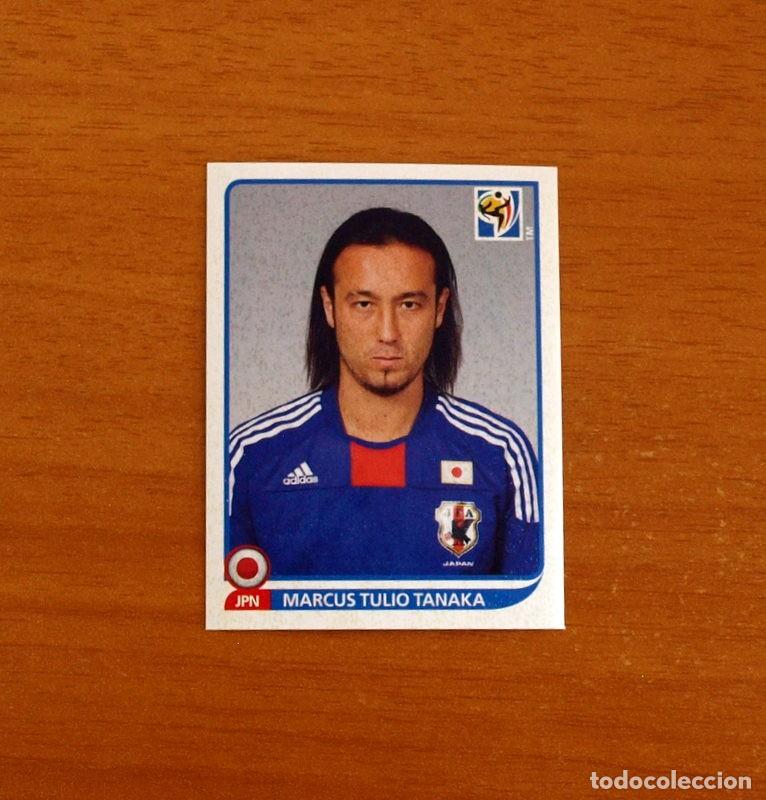 Figurine di Calcio: Jap&oacute;n -N&ordm; 377 Marcus Tulio Tanaka -Mundial South Africa 2010 FIFA World Cup-Panini -Nunca Pegado
