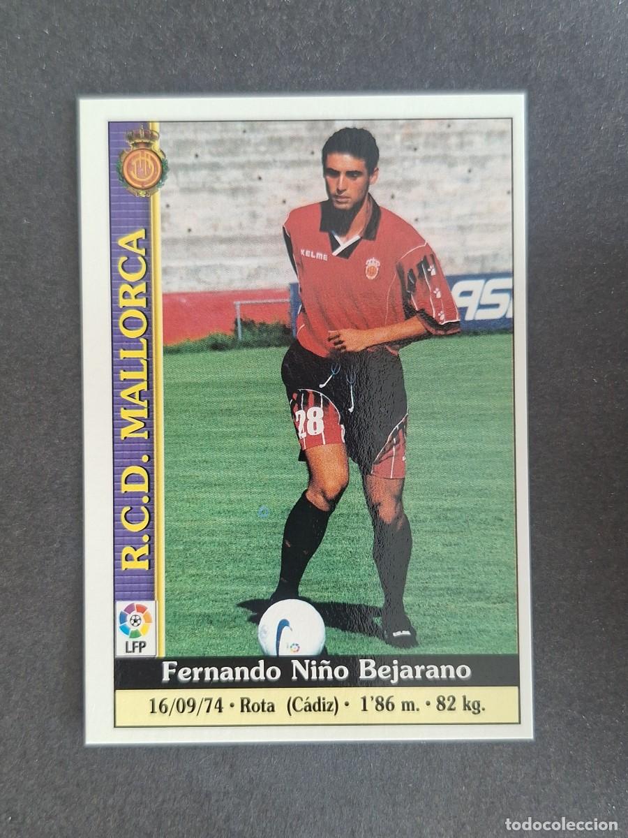 Cromos de Futebol: L1 FERNANDO NI&Ntilde;O R. C. D. MALLORCA 49 MUNDICROMO LAS FICHAS DE LA LIGA 2000 99 00