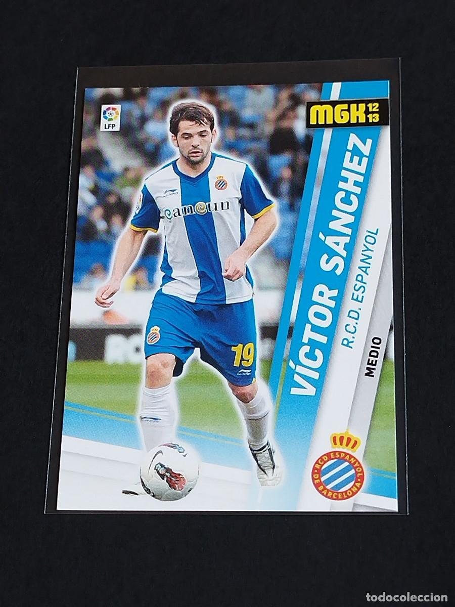 Cromos de f&uacute;tbol: V&Iacute;CTOR S&Aacute;NCHEZ #119 RCD ESPANYOL - PANINI MEGACRACKS LA LIGA 2012 2013 - MGK 12 13 CROMO FUTBOL