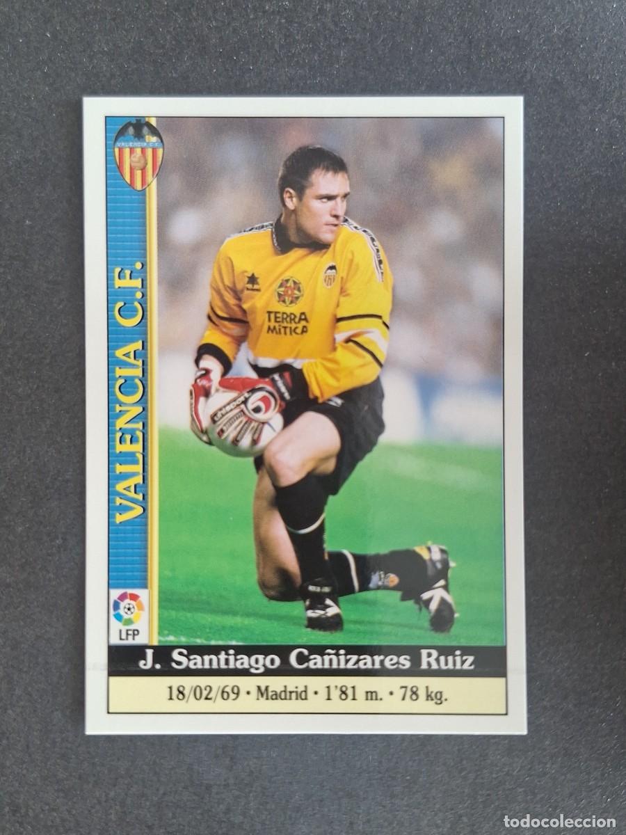 Fu&szlig;ball-Sticker: L1 CA&Ntilde;IZARES VALENCIA C. F. 57 MUNDICROMO LAS FICHAS DE LA LIGA 2000 99 00