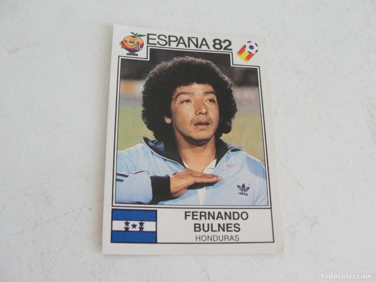 Fu&szlig;ball-Sticker: PANINI ESPA&Ntilde;A 82 - N&ordm; 353 HONDURAS - FERNANDO BULNES - SIN PEGAR - IMPECABLE ESTADO
