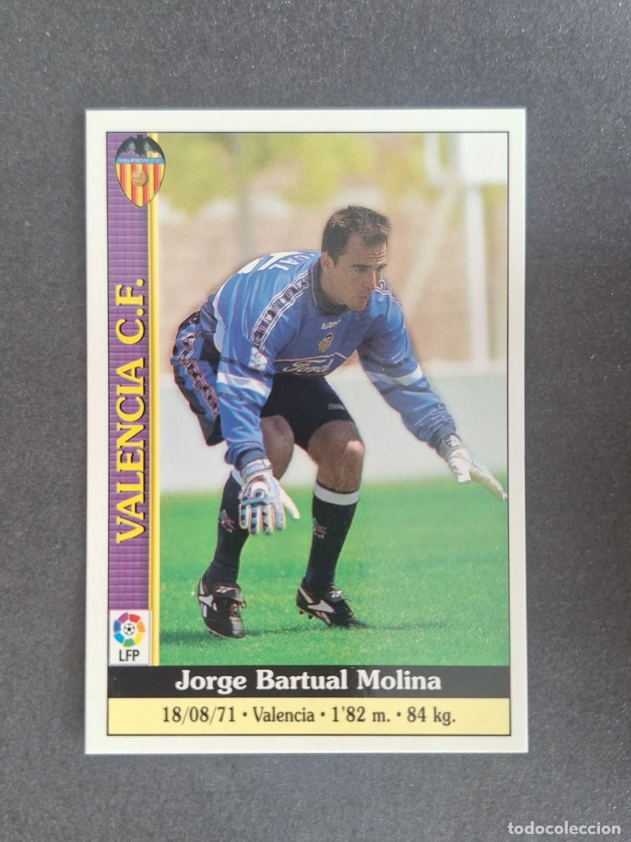 Figurine di Calcio: L1 BARTUAL VALENCIA C. F. 58 MUNDICROMO LAS FICHAS DE LA LIGA 2000 99 00
