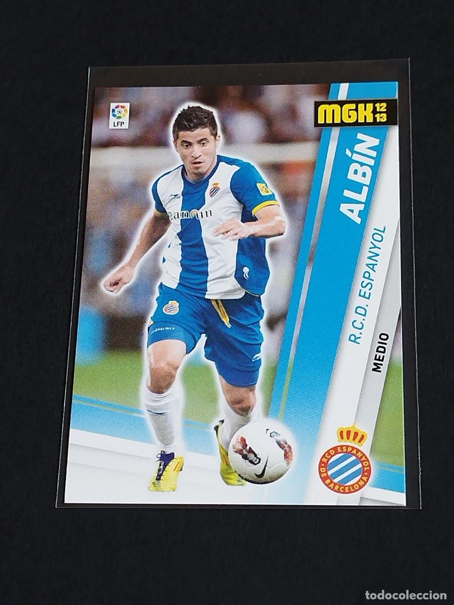 Figurine di Calcio: ALB&Iacute;N #120 RCD ESPANYOL - PANINI MEGACRACKS LA LIGA 2012 2013 - MGK 12 13 CROMO FUTBOL