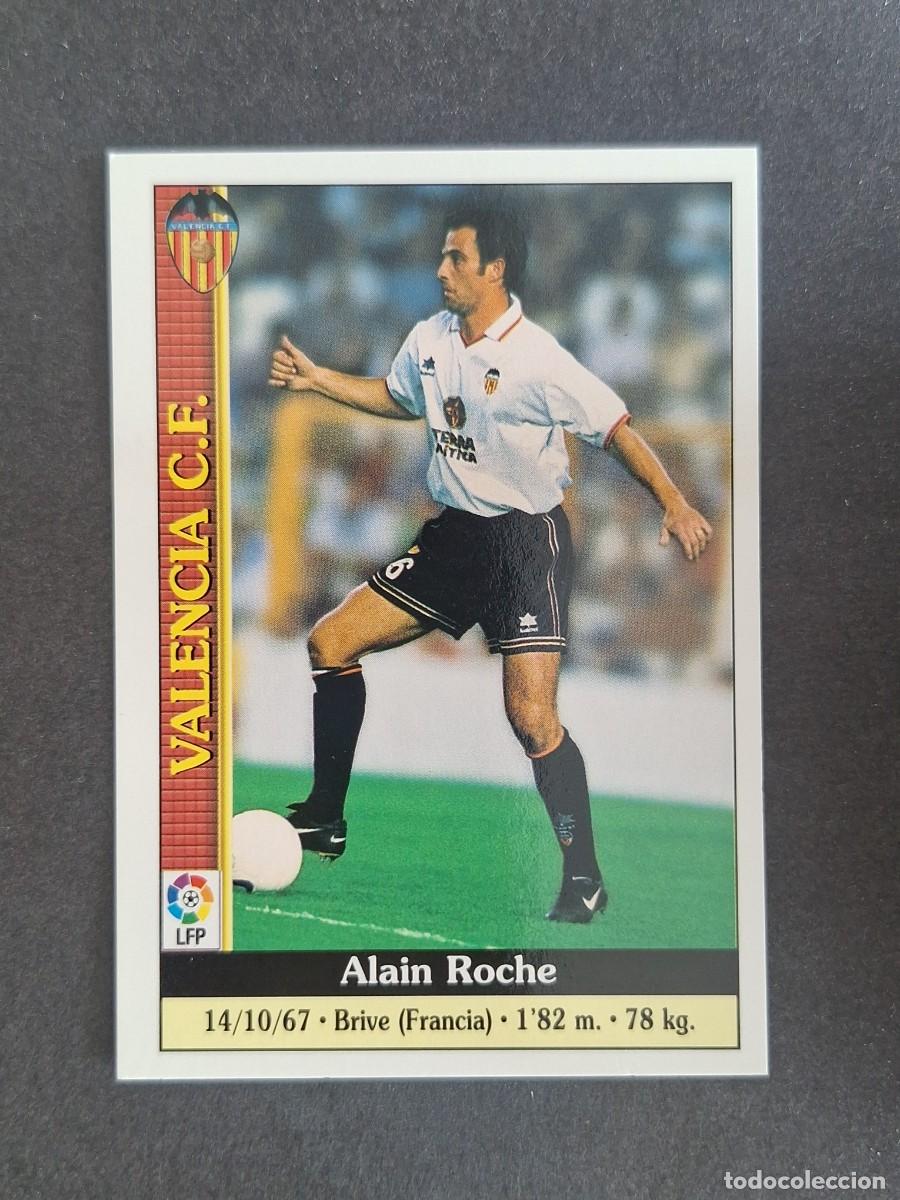 Figurine di Calcio: L1 ROCHE VALENCIA C. F. 60 MUNDICROMO LAS FICHAS DE LA LIGA 2000 99 00