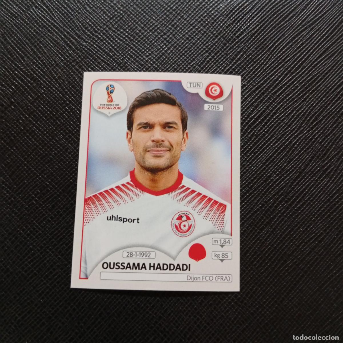 Cromos de Futebol: 560 OSSAMA HADDADI TUNEZ PANINI MUNDIAL RUSIA 2018 CROMO FUTBOL 18 - SIN PEGAR - CJ2