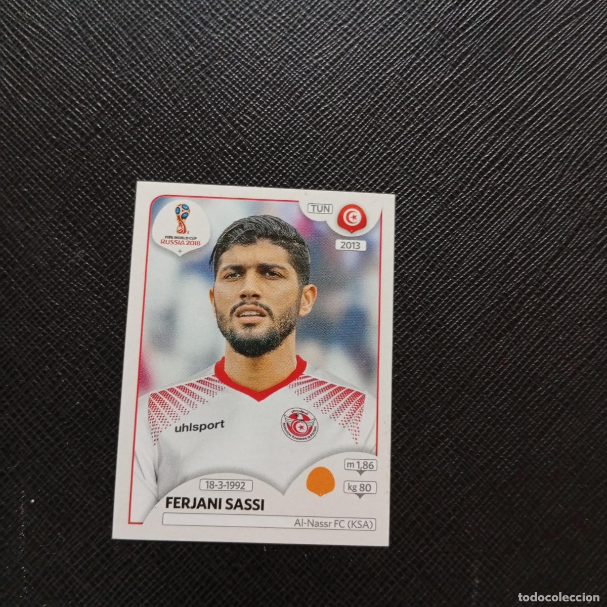 Cromos de Futebol: 561 FERJANI SASSI TUNEZ PANINI MUNDIAL RUSIA 2018 CROMO FUTBOL 18 - SIN PEGAR - CJ2