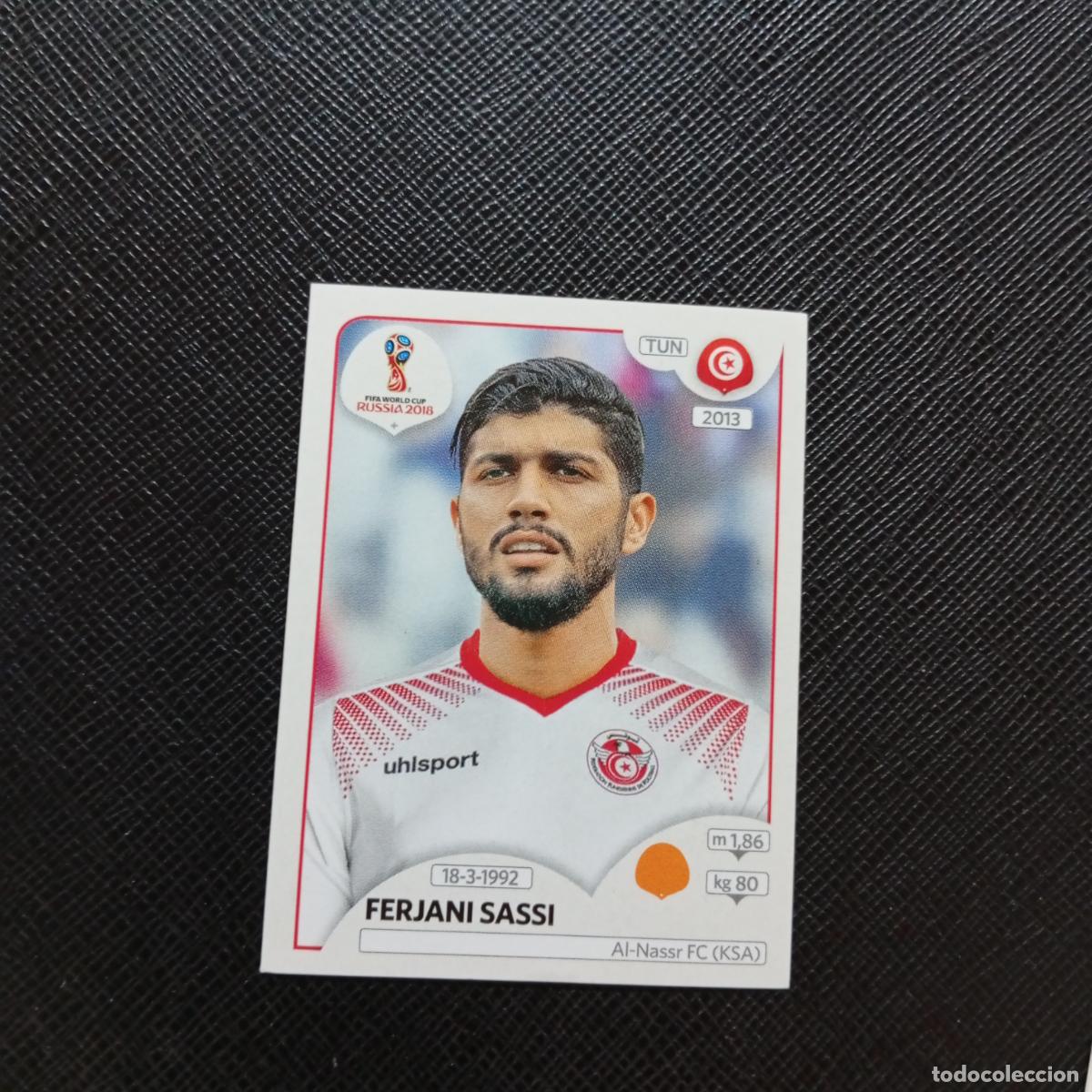 Cromos de Futebol: 561 FERJANI SASSI TUNEZ PANINI MUNDIAL RUSIA 2018 CROMO FUTBOL 18 - SIN PEGAR - CJ2