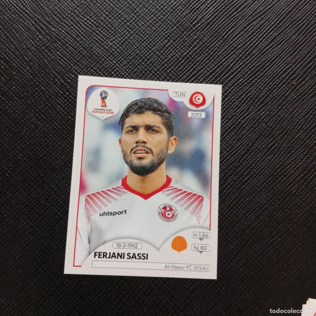 Cromos de Futebol: 561 FERJANI SASSI TUNEZ PANINI MUNDIAL RUSIA 2018 CROMO FUTBOL 18 - SIN PEGAR - CJ2 .