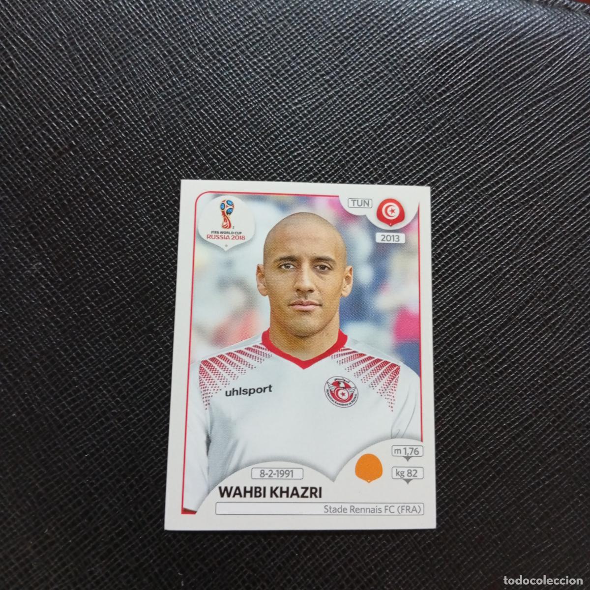 Fu&szlig;ball-Sticker: 562 WAHBI KHAZRI TUNEZ PANINI MUNDIAL RUSIA 2018 CROMO FUTBOL 18 - SIN PEGAR - CJ2 ..