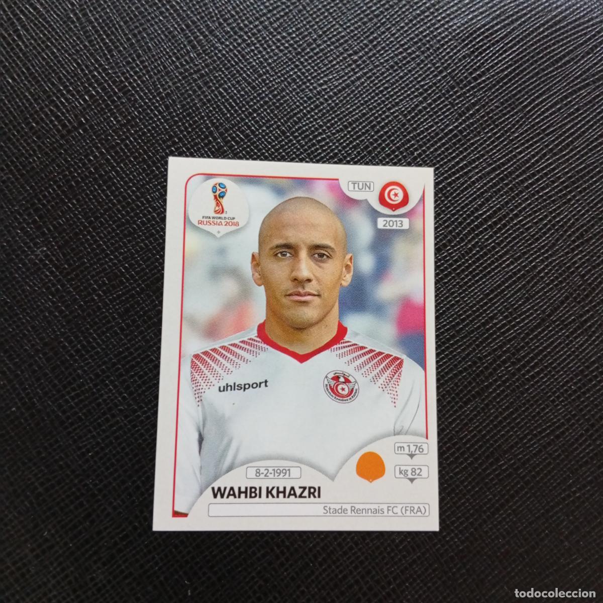 Fu&szlig;ball-Sticker: 562 WAHBI KHAZRI TUNEZ PANINI MUNDIAL RUSIA 2018 CROMO FUTBOL 18 - SIN PEGAR - CJ2 ..
