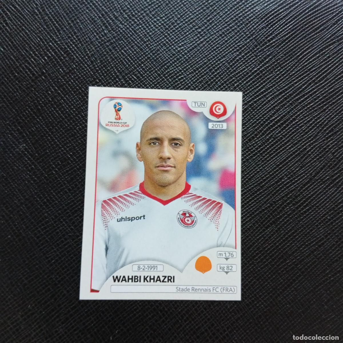 Fu&szlig;ball-Sticker: 562 WAHBI KHAZRI TUNEZ PANINI MUNDIAL RUSIA 2018 CROMO FUTBOL 18 - SIN PEGAR - CJ2 ...