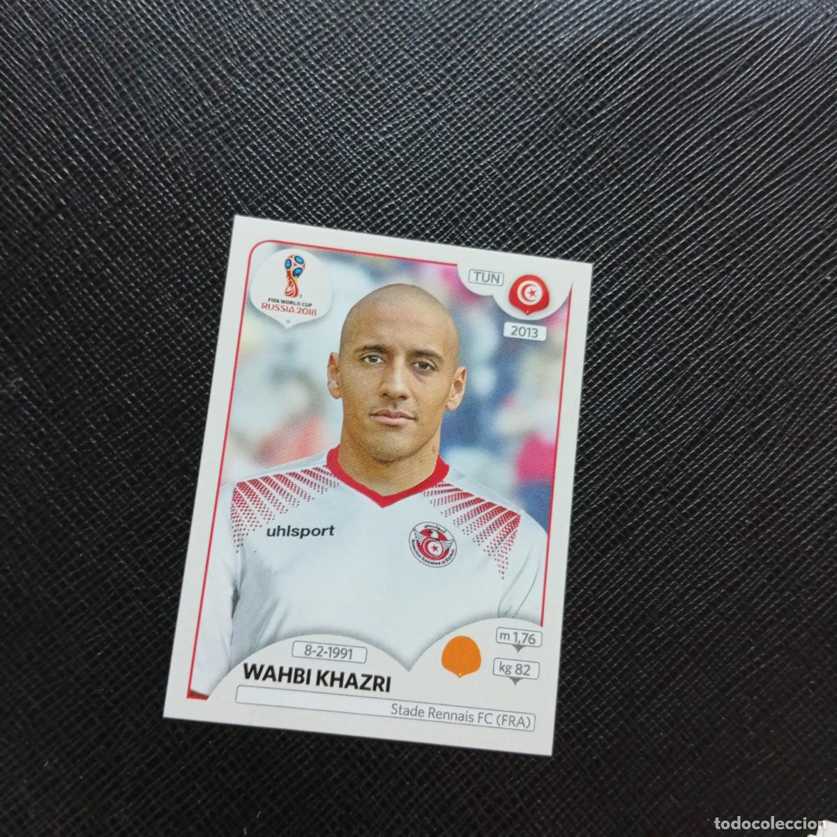 Fu&szlig;ball-Sticker: 562 WAHBI KHAZRI TUNEZ PANINI MUNDIAL RUSIA 2018 CROMO FUTBOL 18 - SIN PEGAR - CJ2 .....