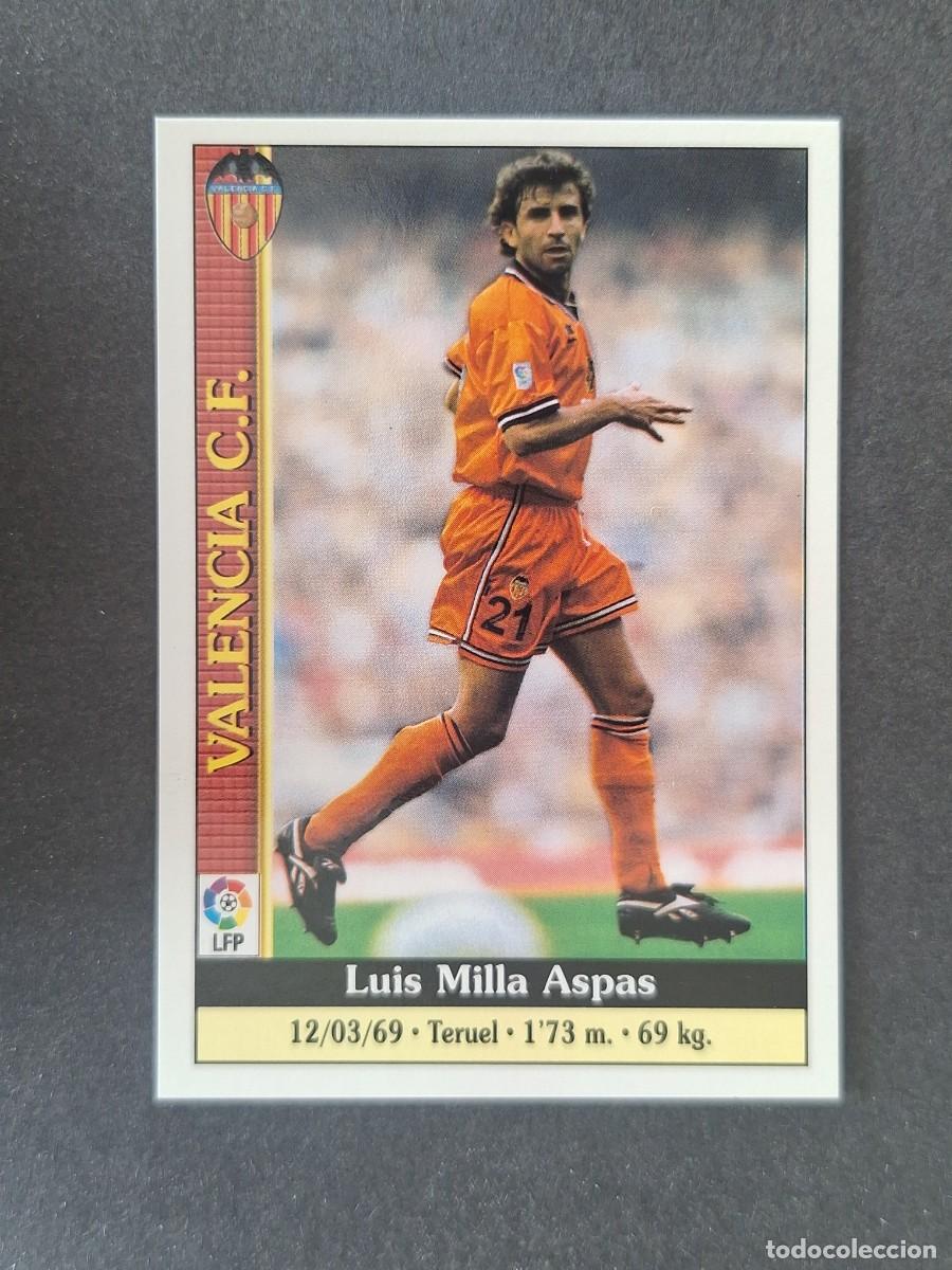 Fu&szlig;ball-Sticker: L1 MILLA VALENCIA C. F. 68 MUNDICROMO LAS FICHAS DE LA LIGA 2000 99 00