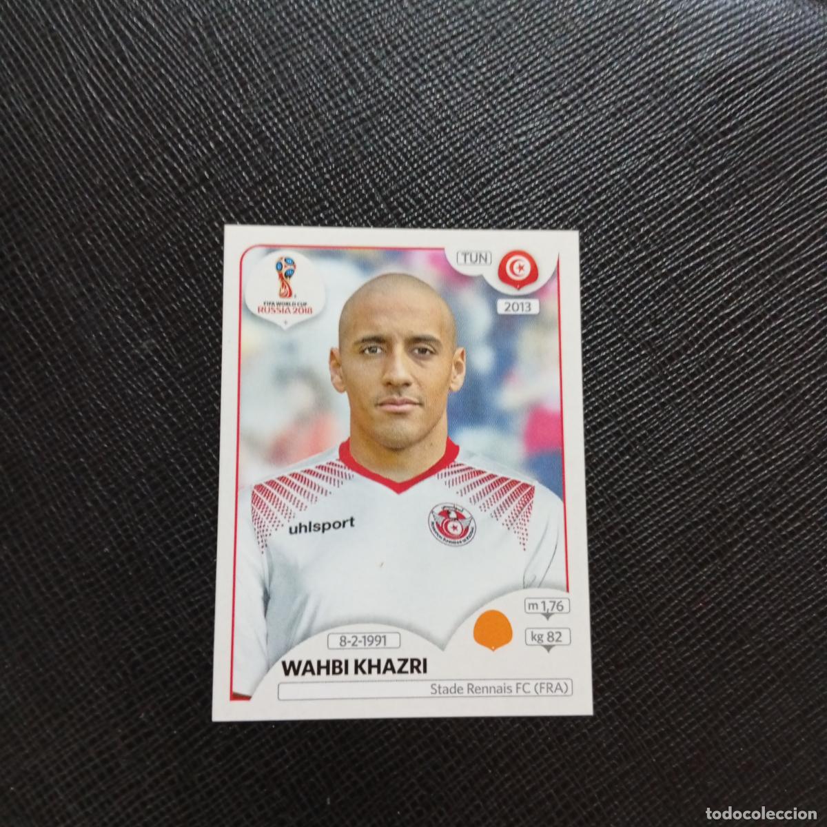 Fu&szlig;ball-Sticker: 562 WAHBI KHAZRI TUNEZ PANINI MUNDIAL RUSIA 2018 CROMO FUTBOL 18 - SIN PEGAR - CJ2 .........