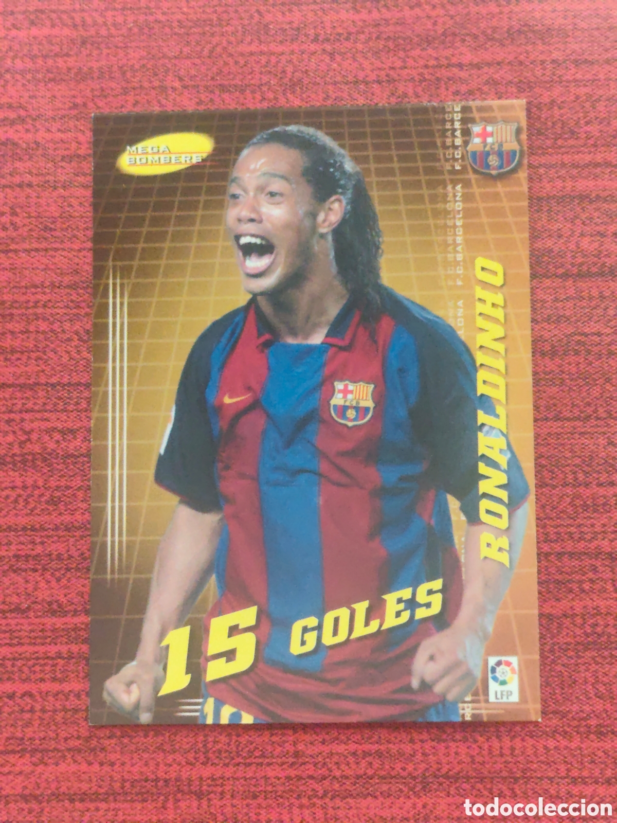 Cromos de Futebol: 405 RONALDINHO FC BARCELONA MEGA BOMBERS MEGACRACKS 2004 2005