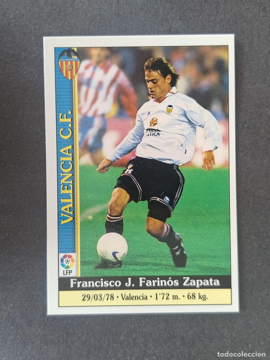 Fu&szlig;ball-Sticker: L1 FARINOS VALENCIA C. F. 69 MUNDICROMO LAS FICHAS DE LA LIGA 2000 99 00