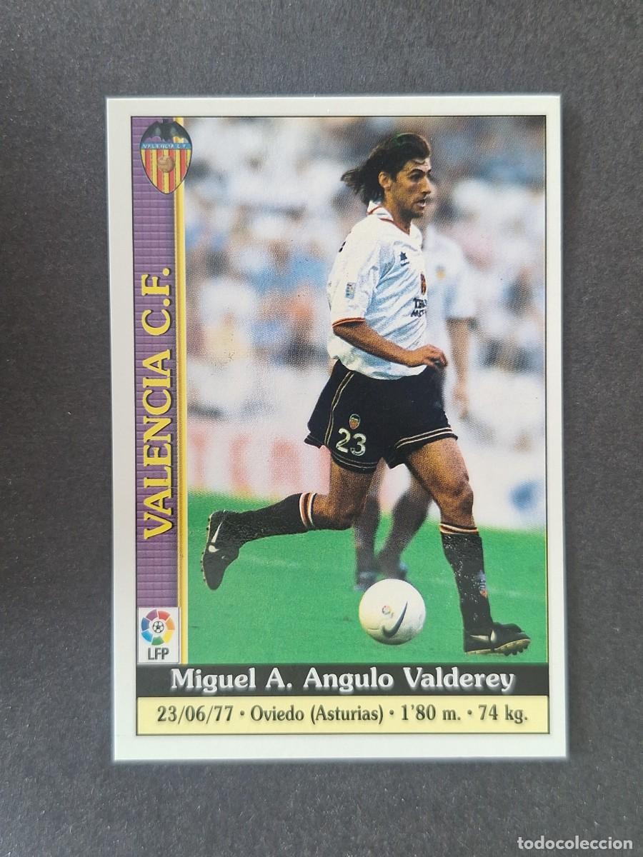Fu&szlig;ball-Sticker: L1 ANGULO VALENCIA C. F. 70 MUNDICROMO LAS FICHAS DE LA LIGA 2000 99 00