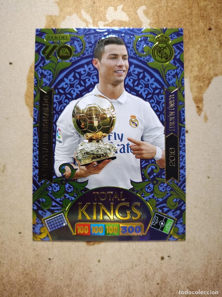 Cartes &agrave; collectionner de Football: Total Kings 2016 CRISTIANO RONALDO Adrenalyn 2025-26