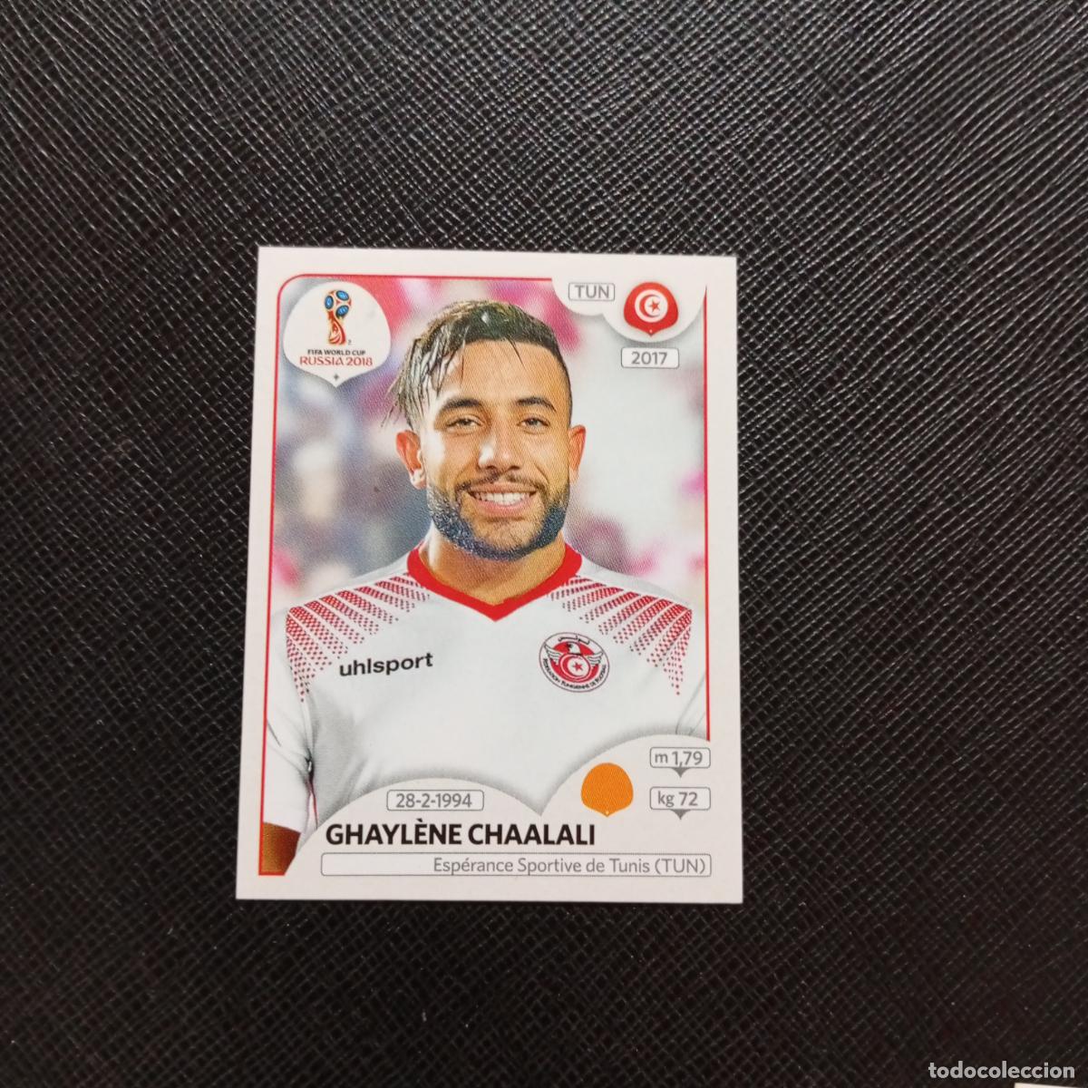 Cartes &agrave; collectionner de Football: 564 GHAYLENE CHAALALI TUNEZ PANINI MUNDIAL RUSIA 2018 CROMO FUTBOL 18 - SIN PEGAR - CJ2 ...