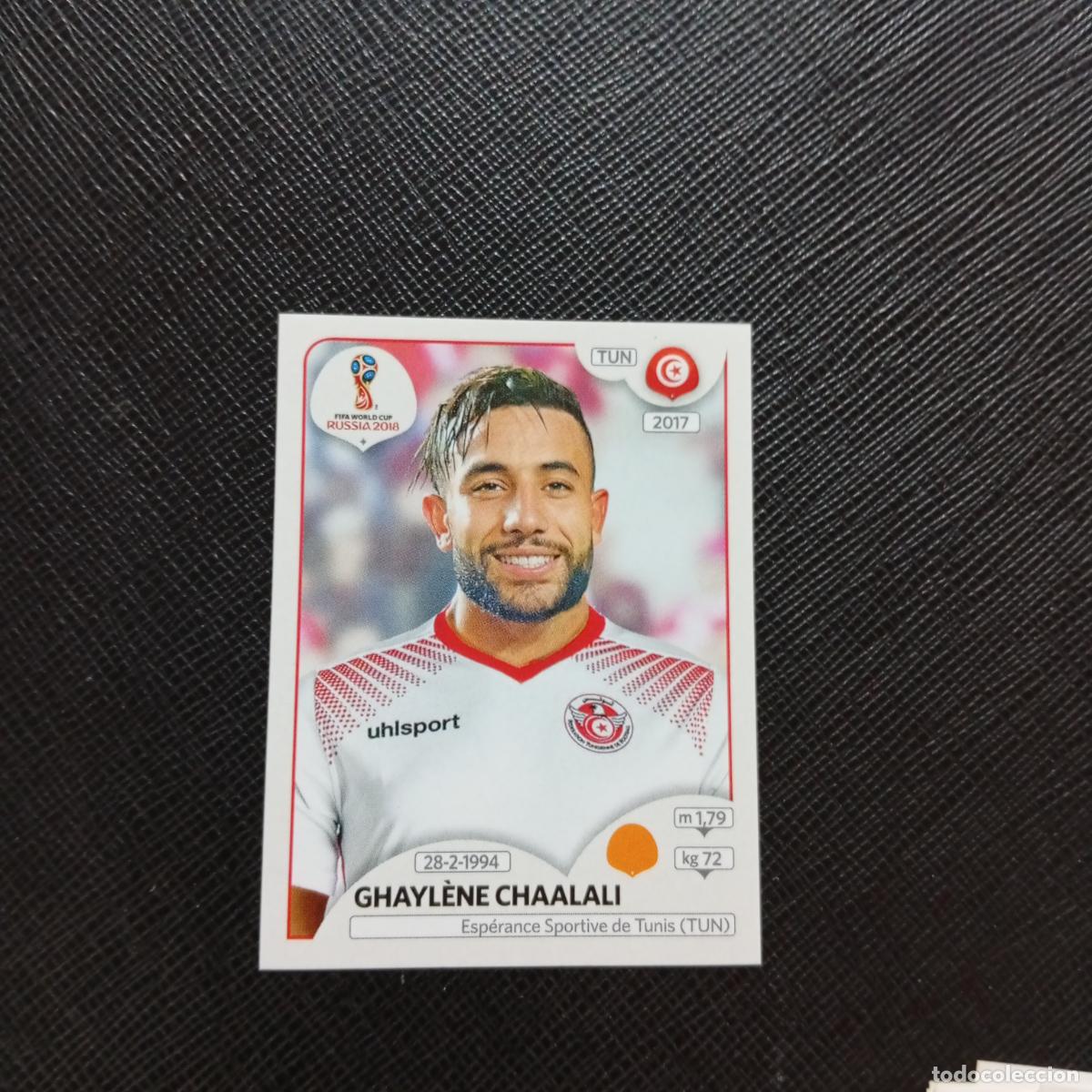 Cartes &agrave; collectionner de Football: 564 GHAYLENE CHAALALI TUNEZ PANINI MUNDIAL RUSIA 2018 CROMO FUTBOL 18 - SIN PEGAR - CJ2 ...