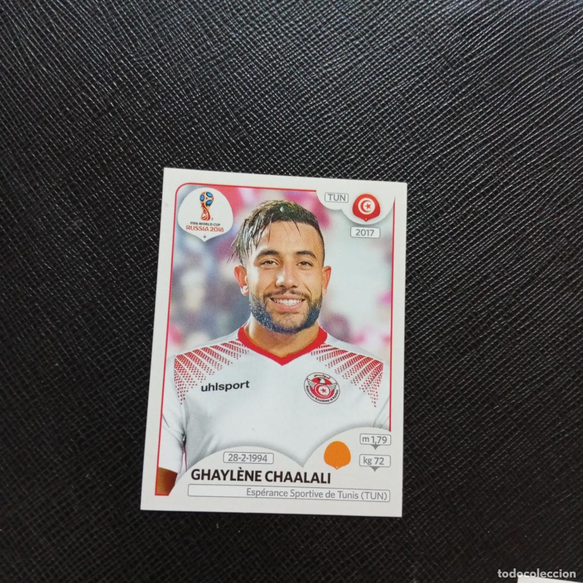 Figurine di Calcio: 564 GHAYLENE CHAALALI TUNEZ PANINI MUNDIAL RUSIA 2018 CROMO FUTBOL 18 - SIN PEGAR - CJ2 ......
