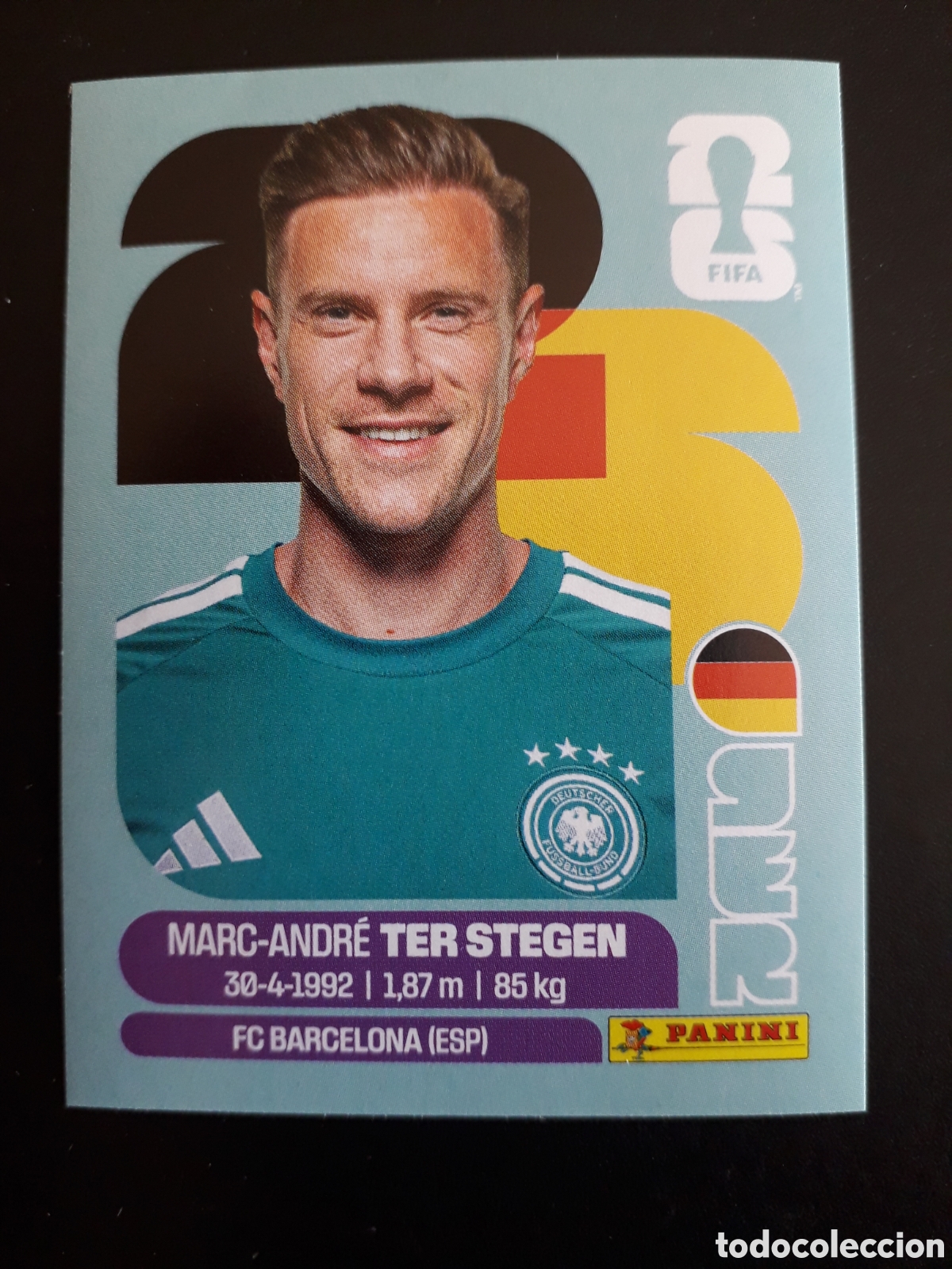 Figurine di Calcio: TER STEGEN ALEMANIA GER 2 MUNDIAL F&Uacute;TBOL 2026 FIFA WORLD CUP PANINI SIN PEGAR PEDIDO M&Iacute;NIMO 3&euro;