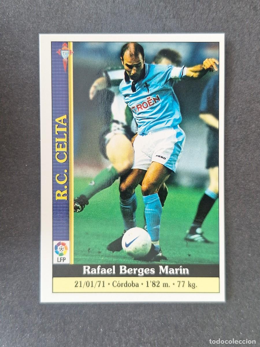 Figurine di Calcio: L1 BERGES CELTA DE VIGO 77 MUNDICROMO LAS FICHAS DE LA LIGA 2000 99 00