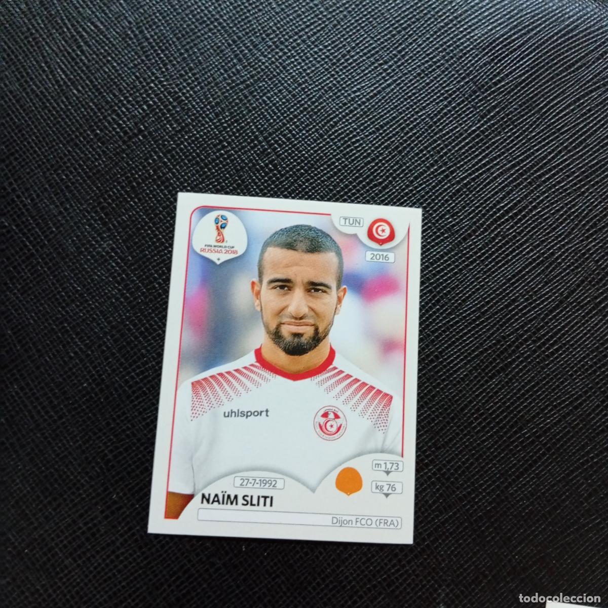 Figurine di Calcio: 565 NAIM SLITI TUNEZ PANINI MUNDIAL RUSIA 2018 CROMO FUTBOL 18 - SIN PEGAR - CJ2 .