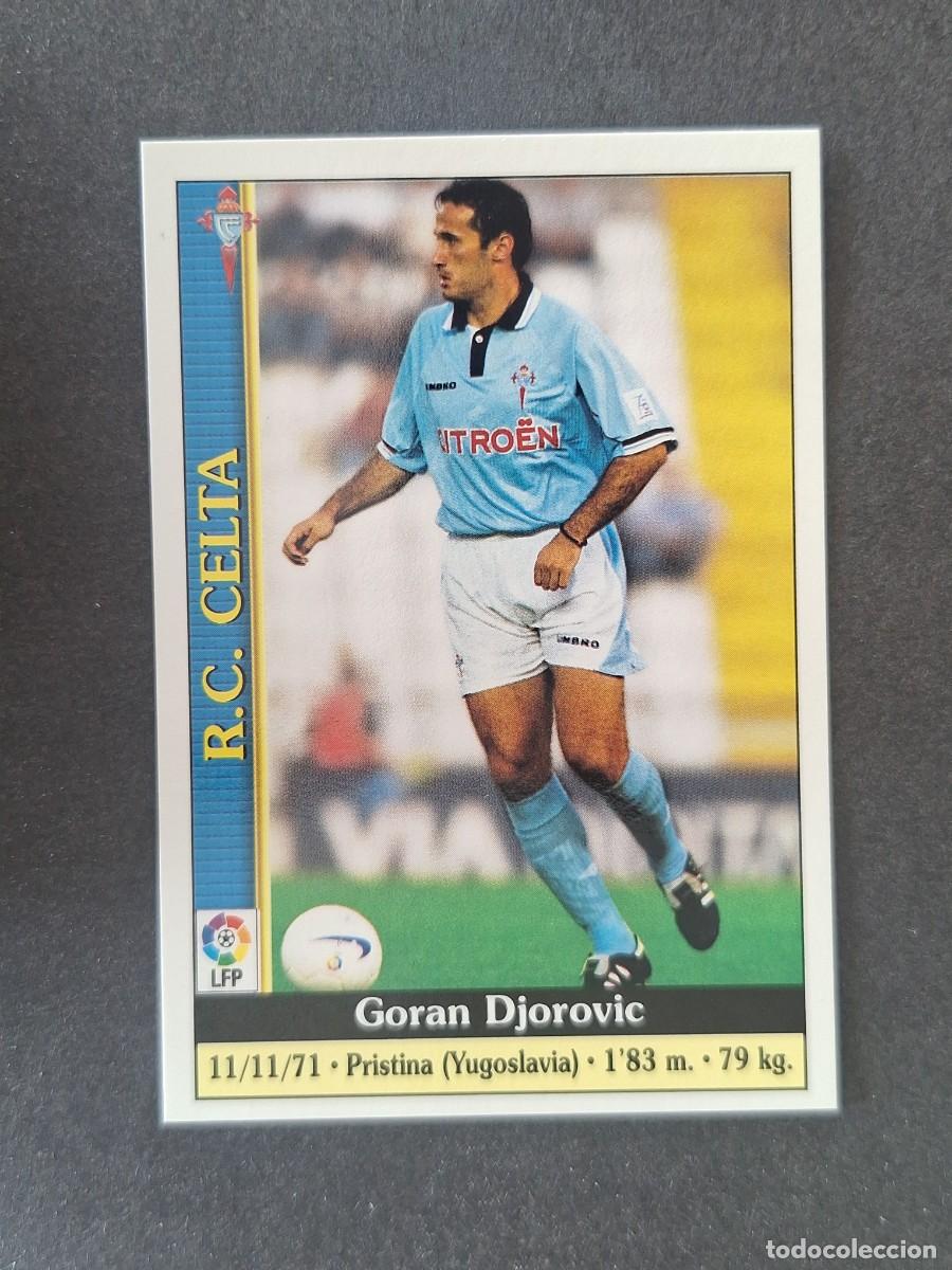 Figurine di Calcio: L1 DJOROVIC CELTA DE VIGO 79 MUNDICROMO LAS FICHAS DE LA LIGA 2000 99 00