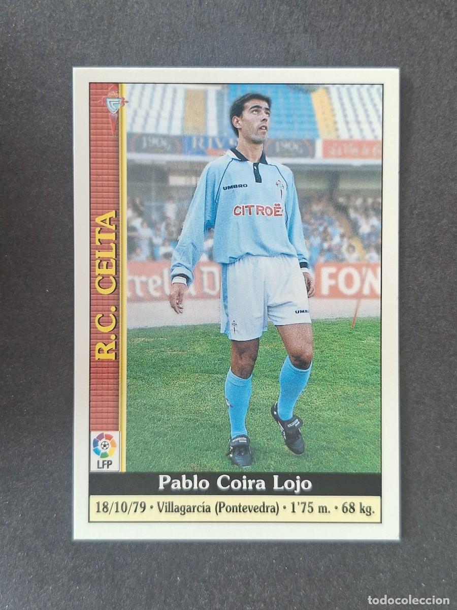 Figurine di Calcio: L1 COIRA CELTA DE VIGO 81 MUNDICROMO LAS FICHAS DE LA LIGA 2000 99 00