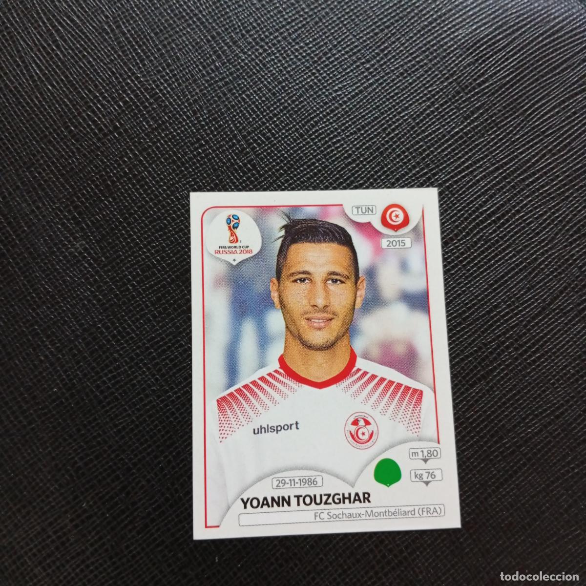 Figurine di Calcio: 569 YOANN TOUZGHAR TUNEZ PANINI MUNDIAL RUSIA 2018 CROMO FUTBOL 18 - SIN PEGAR - CJ2